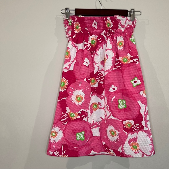 Lilly Pulitzer Strapless Dress-14 GIRLS size - Picture 4 of 5